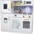 KUCHNIA-DREWNIANA-DLA-DZIECI-KUCHENKA-AKCESORIA-SZTUCCE-GARNKI-SWIATLO-LED